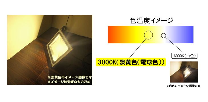 屋外用LED投光器30W